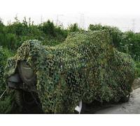 Anti-Drone Camouflage Net in Green Oxford Fabric Camouflage with Nylon Frame Shading and Cover Net for Outdoor Areas Mountain Greening Factory Concealment Vehicle Cover Decoration(4x14(13.12x45.93ft))