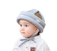 Anti-Drop Cap Baby Anti-Drop Head Protection Cap Baby Toddler Anti-Collision Cap Child Safety Helmet Head Cap for 0-3 Years Old (Gray,6 Months-5 Years Old)