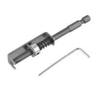 Anti-Drop Screw Bit Holder Scalable Spring-Loaded Drill Guide Single-Hand Use for Electricians Home DIY Repairs,1 pcs,A