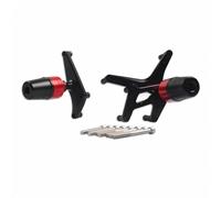 Anti Drop Slider Compatible With V4S 2017-2024 Motorcycle Falling Protection Frame Slider Fairing Guard Crash Protector Modification Accessories(Red)