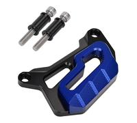Anti-drop slider Motorcycle Front And Rear Disc Brake Caliper Protection Cover Lower Pump Falling For PCX160 PCX150 PCX125(Front-Blue)
