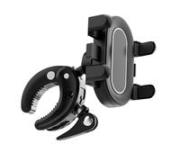 Anti Drop Smartphone Mount Holder For Strollers Outdoor Activity ABS Rotatable Head Single Second Installation ABS Phone Grip Stabilizers
