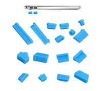 Anti Dust Plug - 16pcs Silicone Computer Port Cover USB C Stopper | Perfect | RJ45- Audio Hole, Computer Slots