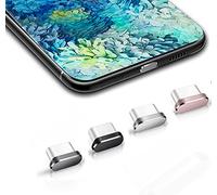 Anti-dust plug, pack of 4 USB C dust plug, type C dust cover, increase the life of your smartphone, effective against sand, dust, dirt, lint and oxidation.