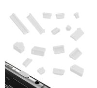 Antî-dust Plug Ūsb-c - Silicone, USB Port Cover 16 Pieces, Dirt Protection | Universal Dust Protection Caps for Type C, RJ45, Headphone Ports, Laptop, Computer and Tablet