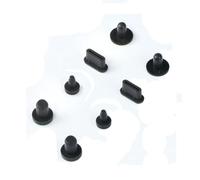 Anti Dust Plugs Dust Cap for Fiio M33 R2R M27 M23 JM21 M21 M15S M15 M11 Plus LTD M11S M11 PRO M9 2.5mm 3.5mm 4.4mm Jack Type-C Port Cover (2 Sets)