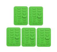 Anti Dust USB Port Stoppers - Socket Block, 10 Pack Opening Seal for Power Input, Inlet Defender with Soft Texture, Hardware Part, Debris Stopper for Desktop, Notebook and Tablet Slot Protection