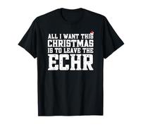 Anti ECHR Political Christmas British Border Reform UK T-Shirt