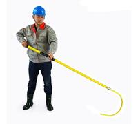 Anti-Electric Shock Rescue Hook - Non-Slip Handle Multi-Use Lifesaving Tool for High Voltage Environments
