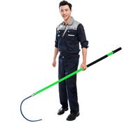 Anti-electrocution Rescue Hook 3 5 6 10 Foot Electrical Safety Rescue Hook, Lightweight Portable High Voltage Insulated Rescue Hook/Safety Tool, 10kv-220kv Life-Saving Pull Rod, for Fire Electrician(G