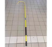 Anti-electrocution Rescue Hook, Emergency Life Preserving Safety Hook, 3.3 4.9 6.6 9.8 Ft Length Insulated Rescue Hook(Yellow,59.1IN/4.9FT/1.5M)