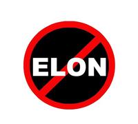 Anti Elon Musk Bumper Magnet for Car Truck CyberTruck - I Bought This Before we Knew Elon was Crazy Car Accessories for Tesla Owner Regret - Funny Bumper Magnet for Model X Y 3 S