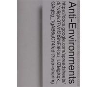 Anti-Environments by Luis Adrian Borchardt - 9783039423378