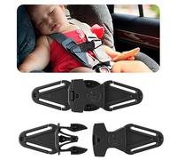 Anti Escape Car Seat Safety Clip Baby Harness Chest Clips, Baby Car Seat Straps Prevent Children/Kids Taking Their Arms Out of Child Car Seat/High Chairs/Strollers/Baby Reins(2 Pack)