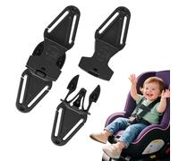 Anti Escape Car Seat Strap, 2 Pcs Safety Clip for Child Seat Belt Harness, Car Seat Belt Clip Universal Child Safety Chest Strap Prevent Children Taking Their Arms Out of Automotive Children Safe Seat