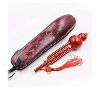 Anti-fall ABS Imitation Mahogany Hulusi C Key/B Flat Hulusi Flute Adult Playing Instrument Professional Hulusi (Color : B flat)