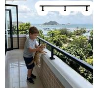 Anti-Fall Outdoor Safety Railing for Kids and Pets, Heavy Duty Staircase Handrails, Elderly Grab Frame, Secure Design for Safety