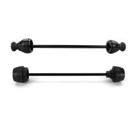 Anti-Fall Protection Front Axle Sliders Crash Protector For Suzuki DRZ400SM/DRZ400S/DRZ400SE 2000-2024 DRZ 400 Rear Wheel Stand Screw Swingarm Spools Frame Sliders(Front and rear)