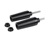 Anti-Fall Protection Front Rear Wheel Axle Fork Frame Sliders Anti Crash Protector For CFMOTO 675SR-R NK675 675NK 675 SRR NK SR SS Falling Protection Frame Sliders(BLACK 2)