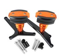 Anti-Fall Protection Motorcycle Falling Protection For RC 390 Rc390 2013-2022 Frame Slider Fairing Guard Anti Crash Pad Protector Accessories Frame Sliders(Orange)