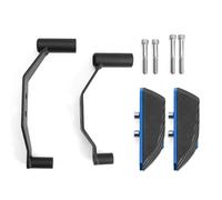 Anti-Fall Protection Motorcycle Frame Slider Crash Pad Engine Stator Case Guard Cover For K&awasaki Z 900 Z900 2017-2025 Falling Protection Frame Sliders(BLUE)