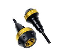 Anti-Fall Protection Motorcycle Frame Sliders Anti Crash Protector Drop Ball For Y&amaha MT10 MT-10 2016-2021 CNC Falling Protection Bobbins Pad Frame Sliders(Gold)