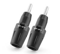 Anti-Fall Protection Motorcycle Frame Sliders Anti Crash Protector For Y&amaha MT07 Tracer 700/7/GT FZ07 Engine Crash Pad Bobbins Falling Protection Frame Sliders(BLACK)