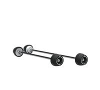Anti fall protectors For Triumph Trident 660 / Tiger Sport 660 2021-2023 Front Rear Wheel Axle Fork Crash Slider Motorcycle Stand Swingarm Spools(Front-Rear)