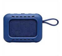 Anti-Fall Silicone Skin for JBL GO 5 Speaker - Soft Touch Grip Cover Case with Hanging Hook - Travel Essential(Blue + Hook)