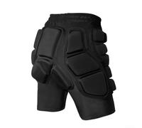 Anti-Fall Skiing Shorts Thickened EVA Hip Guard Black | Thickened EVA padding, hip tailbone protection, shock absorption, boosts beginner confidence, reduces fall fear