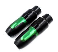 Anti Falling Protector Motorcycle Exhaust Slider For Kawasaki For Z900 For Z 900 2017-2020Crash Pads Exhaust Sliders Frame Protector Motorbike Crash Pad(Green)