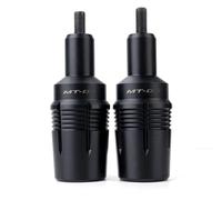 Anti Falling Protector Motorcycle Exhaust Slider For MT03 MT 03 2014-2024 Crash Pad Frame Sliders Protector Motorbike Crash Pad(Black)