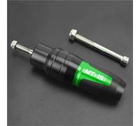 Anti Falling Protector Motorcycle Exhaust Slider For MT15 MT-15 MT 15 Exhaust Slider Crash Pad Frame Sliders Protector Motorbike Crash Pad(Green 2)