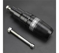 Anti Falling Protector Motorcycle Exhaust Slider For XTZ125 XTZ150 XTZ690 XTZ1200 Crash Pads Exhaust Sliders Crash Pad Protector Motorbike Crash Pad(Titanium 1)