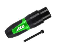 Anti Falling Protector Motorcycle Exhaust Slider For YZF R1 YZF R3 YZF R6 Falling Protection Exhaust Sliders Crash Pad Motorbike Crash Pad(Green 1)