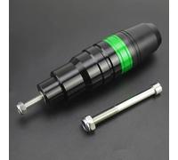 Anti Falling Protector Motorcycle Exhaust Sliders For Ducati Desert X DesertX Rally 2022-2025Crash Pad Frame Slider Protector Exhaust Protection Motorbike Crash Pad(Green 2)