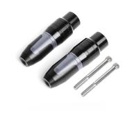 Anti Falling Protector Motorcycle Exhaust Sliders For SYM CRUISYM300 GTS300i JoymaxZ 300 Crash Pads Exhaust Sliders Frame Sliders Protector Motorbike Crash Pad(Titanium 1)