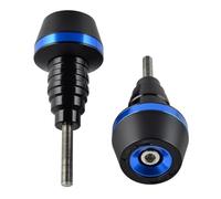 Anti Falling Protector Motorcycle Frame Sliders Engine Falling Protectors For Suzuki GSX-S1000 GSX-S 1000 GSX S1000 GSXS 1000 GSXS1000 2015 2016 Frame Sliders Crash Pad(Blue)