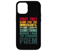 Anti Fascism Civil Courage Freedom Values Historical Quote Case for iPhone 12/12 Pro
