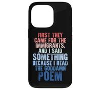 Anti Fascism Civil Courage Freedom Values Historical Quote Case for iPhone 13 Pro