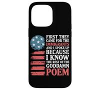 Anti Fascism Civil Courage Freedom Values Historical Quote Case for iPhone 14 Pro Max