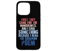 Anti Fascism Civil Courage Freedom Values Historical Quote Case for iPhone 15 Pro Max
