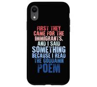 Anti Fascism Civil Courage Freedom Values Historical Quote Case for iPhone XR