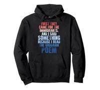Anti Fascism Civil Courage Freedom Values Historical Quote Pullover Hoodie
