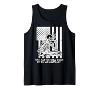 Anti Fascism Resist One Day We Will Wake Up to His Obituary Tank Top
