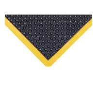Anti-Fatigue Bubblemat Black And Yellow Mat