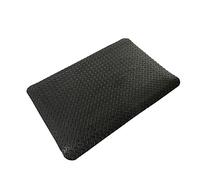 Anti-Fatigue Conductive Mat,Durable Heavy Duty Diamond Plate,Soft Sponge Ergonomic Mat,Non Slip Waterproof Floor Mats For Commercial&Industrial(Black)(60X80Cm)