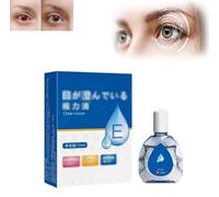 Anti-Fatigue Eye Drops,Japanese Eye Drops,Eye Care Brightening Solution,Eye Care Liquid,Anti-Fatigue Clear Vision Eye Drops,Eye Brightening Drops,Clear Eyesight,Relieve Eye Fatigue (1 Pcs)
