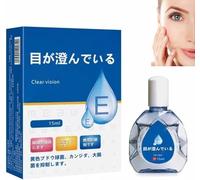 Anti-Fatigue Eye Drops, Japanese Eye Drops New Eye Care Brightening Solution from Japan, Clear Eyesight Nursing Astigmatism and Myopia to Relieve Eye Fatigue (2pcs)