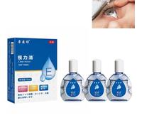 Anti-Fatigue Eye Drops,Japanese Eye Drops,New Eye Care Liquid Japan,Eye Care Brightening Solution,Eye Care Liquid,Anti-Fatigue Clear Vision Eye Drops (3PCS)
